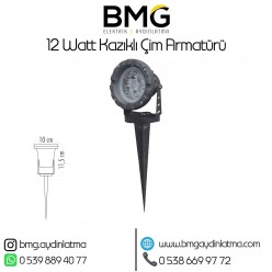 12 Watt Kazıklı Çim Bahçe Armatürü