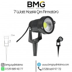 7 Watt Kazıklı Çim Bahçe Armatürü