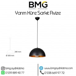 Yarım Küre Sarkıt Armatür Avize BMG-303
