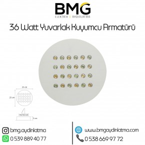 36 Watt Yuvarlak Kuyumcu Vitrin Aydınlatması
