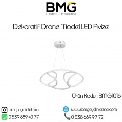 Dekoratif Drone Model LED Avize BMG-1016