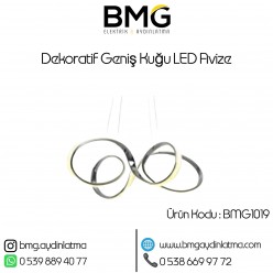 Dekoratif Geniş Kuğu LED Avize BMG-1019