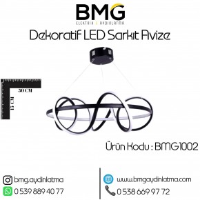 Dekoratif LED'li Avize BMG-1002