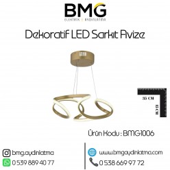 Dekoratif LED Avize BMG-1006