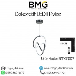 Dekoratif LED Avize BMG-1007