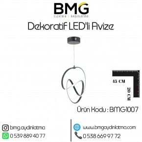 Dekoratif LED Avize BMG-1007