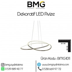Dekoratif LED Avize BMG-1011