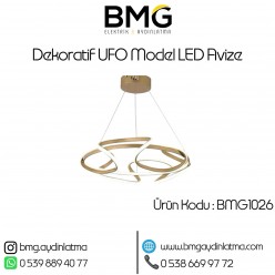 Dekoratif UFO Model LED Avize BMG-1026