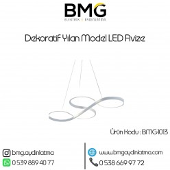 Dekoratif Yılan Model LED Avize BMG-1013