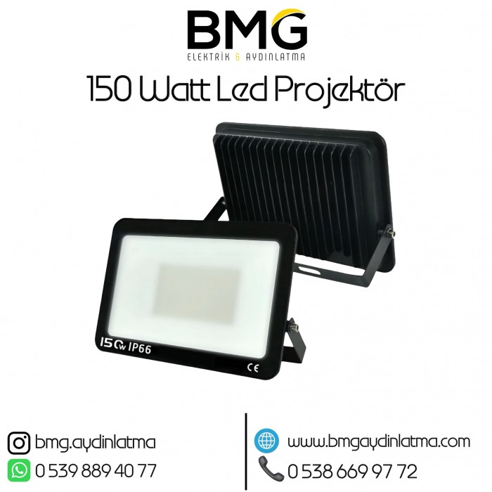 150 Watt SMD LED Projektör Armatür