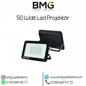 50 Watt SMD LED Projektör Armatür