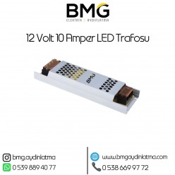 12 volt 10 Amper Şerit LED Trafosu