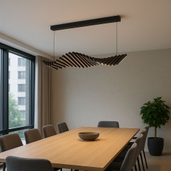 120 cm Dekoratif Akordiyon Lineer Armatür