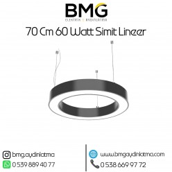 70 cm 60 Watt Yuvarlak Simit Lineer 