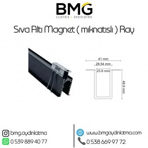 Sıva Altı Magnet Ray Aydınlatma Kanalı