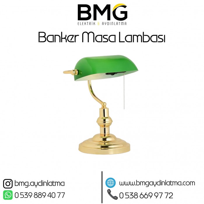 Banker Masa Lambası