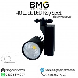 40 Watt Samsung LED'li Ray Spot Armatür