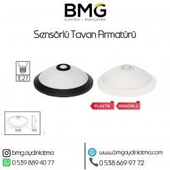 Sensörlü Tavan Armatürü E27 Duylu