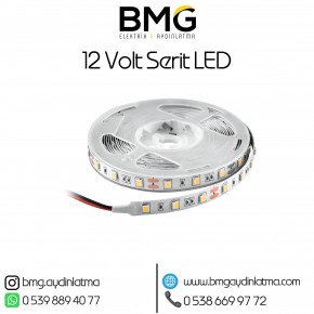 12 Volt İç Mekan Şerit LED