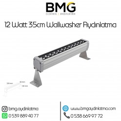 12 Watt 35 cm Wallwasher LED Aydınlatma