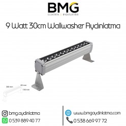 9 Watt 30 cm Wallwasher LED Aydınlatma