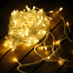 10 Metre İç Mekan İp LED Eklenebilir Yıl Başı Süsleme Gün Işığı